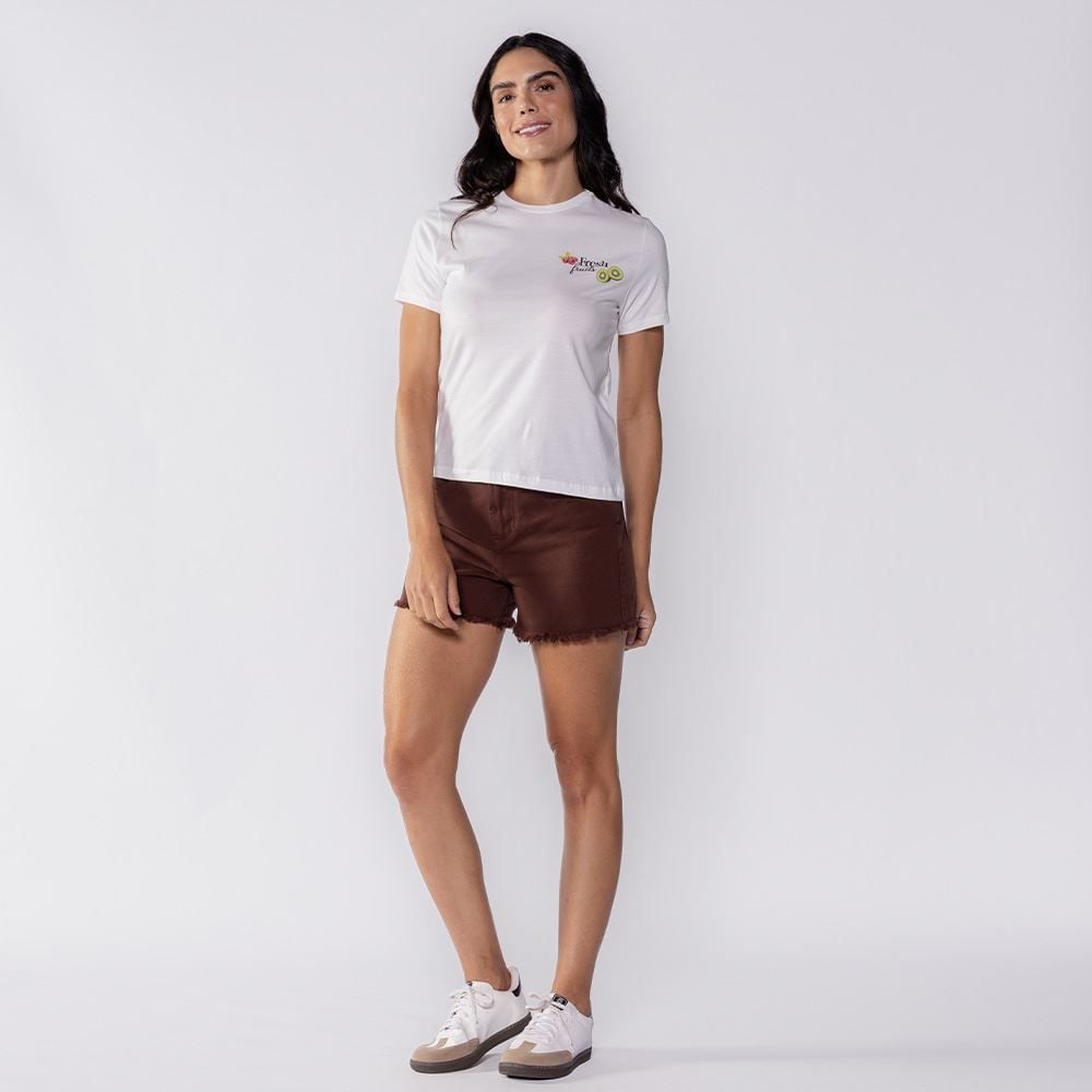 Camiseta Feminina Fresh Fruits Boby Blues