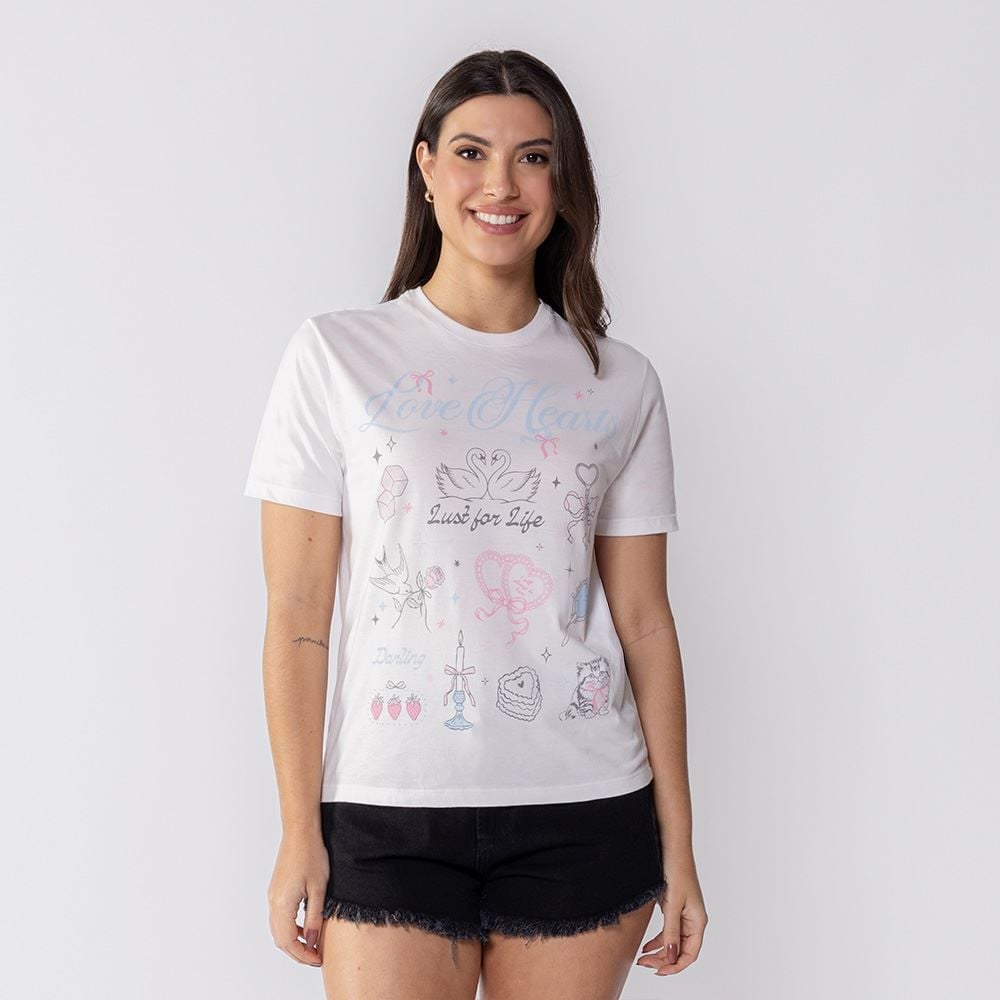 Camiseta Feminina Lust For Life Boby Blues