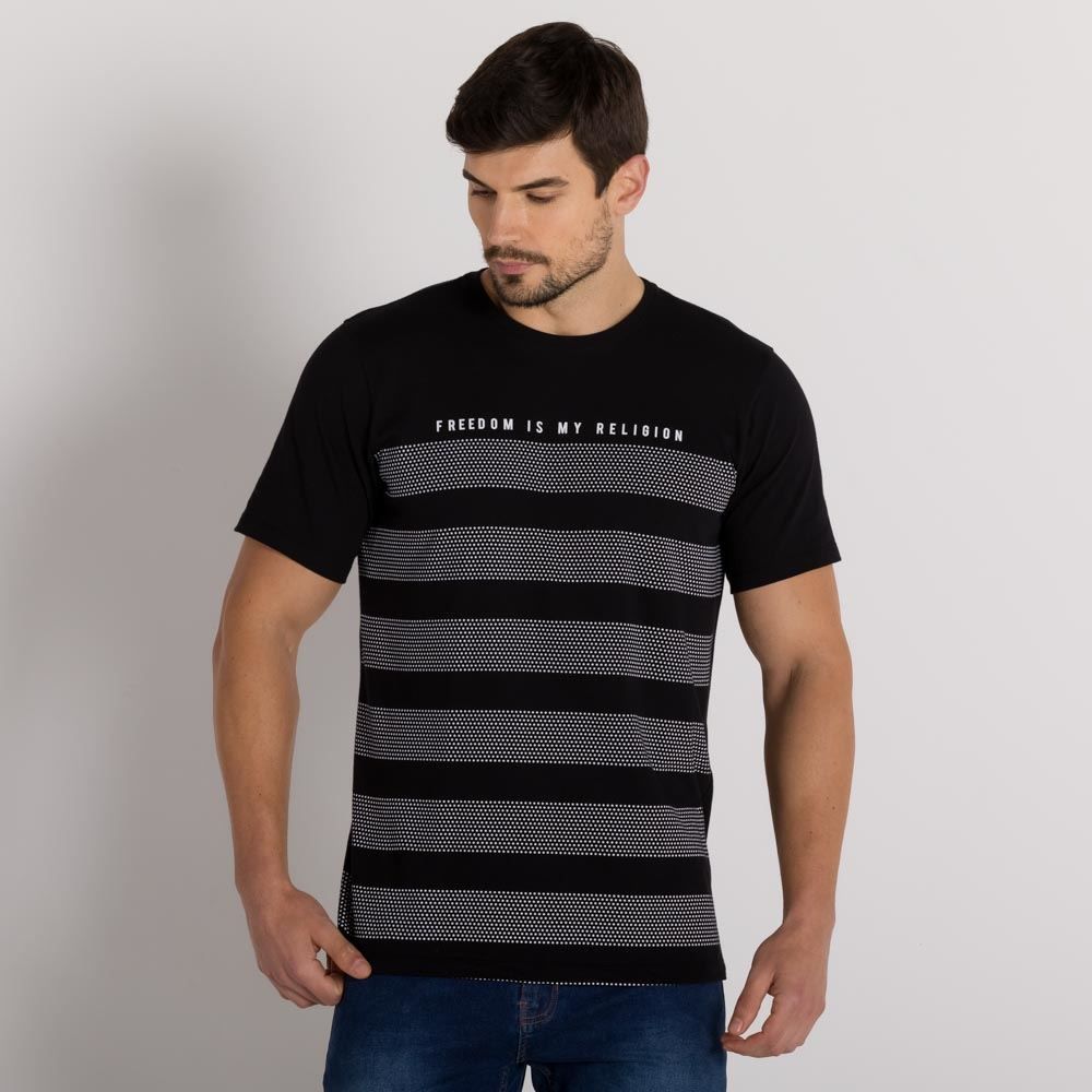 Camiseta Freedom Is My Religion Marc Alain