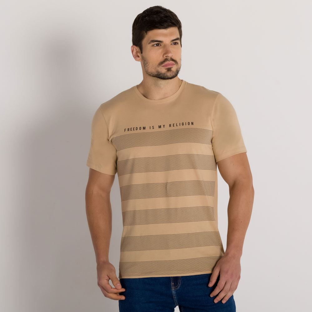 Camiseta Freedom Is My Religion Marc Alain