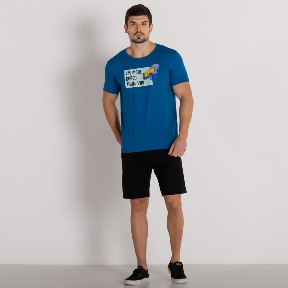 Camiseta Garfiel Bored Banker