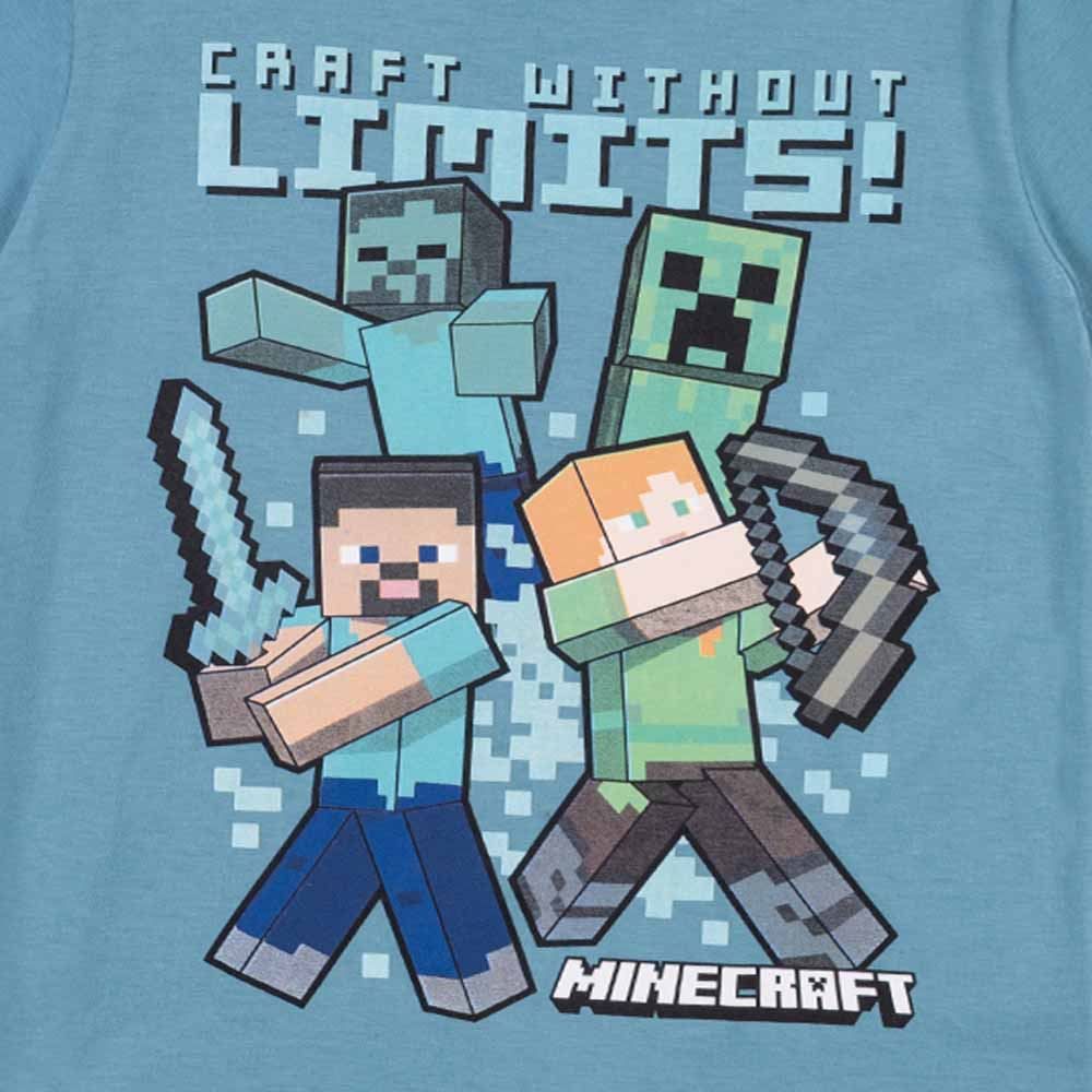 Camiseta Minecraft Infantil 6 a 12 Anos