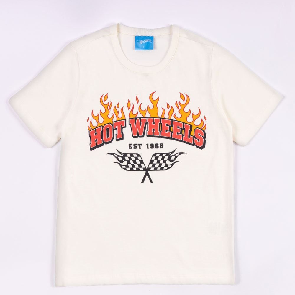 Camiseta Hot Wheels Infantil 4 a 10 Anos Mattel