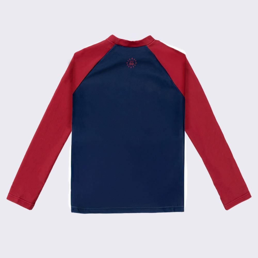 Camiseta Infantil Com Proteção UV Homem Aranha 4 a 10 Anos Marvel