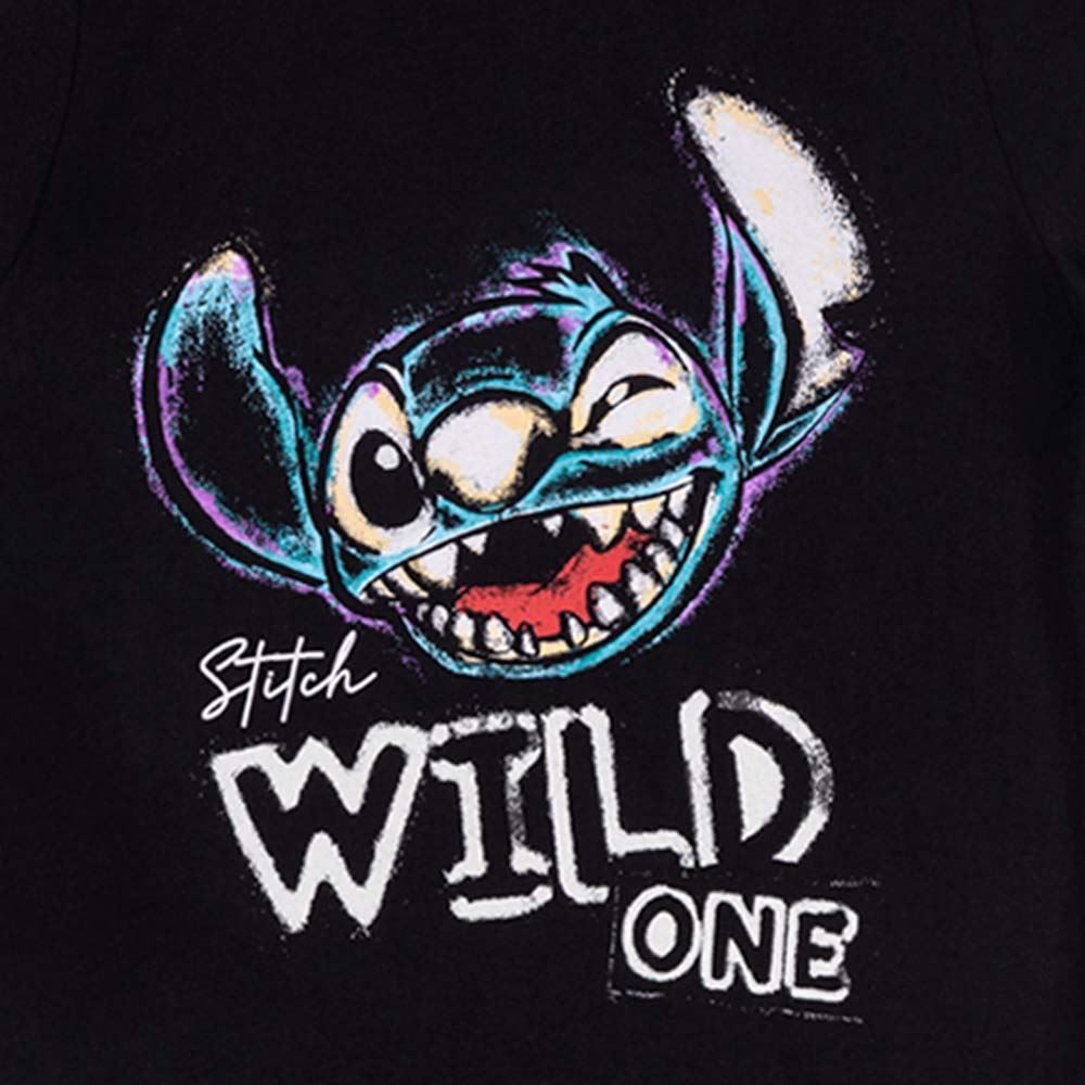 Camiseta Infantil Menino Stitch Wild One