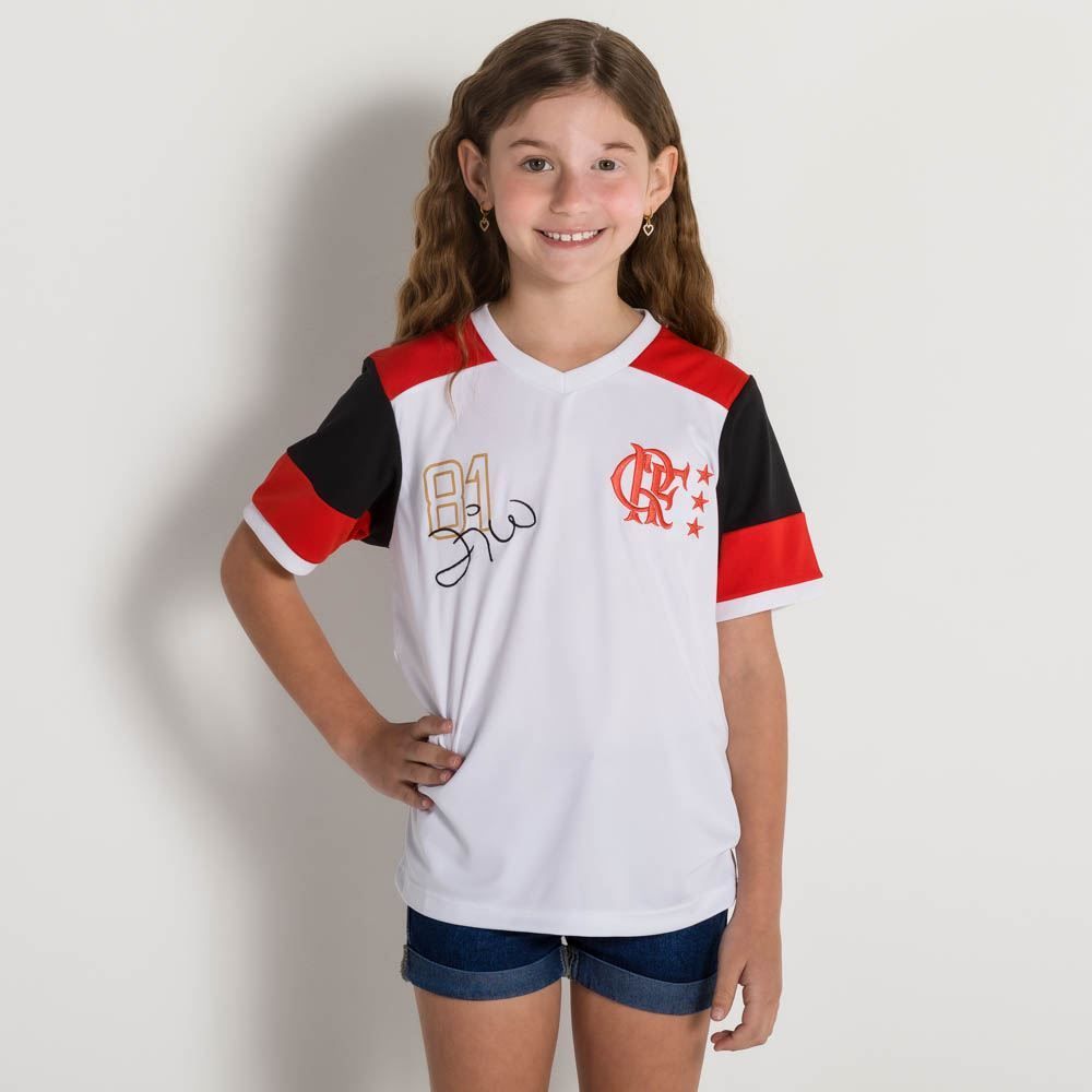 Camiseta Infantil Retrô Flamengo