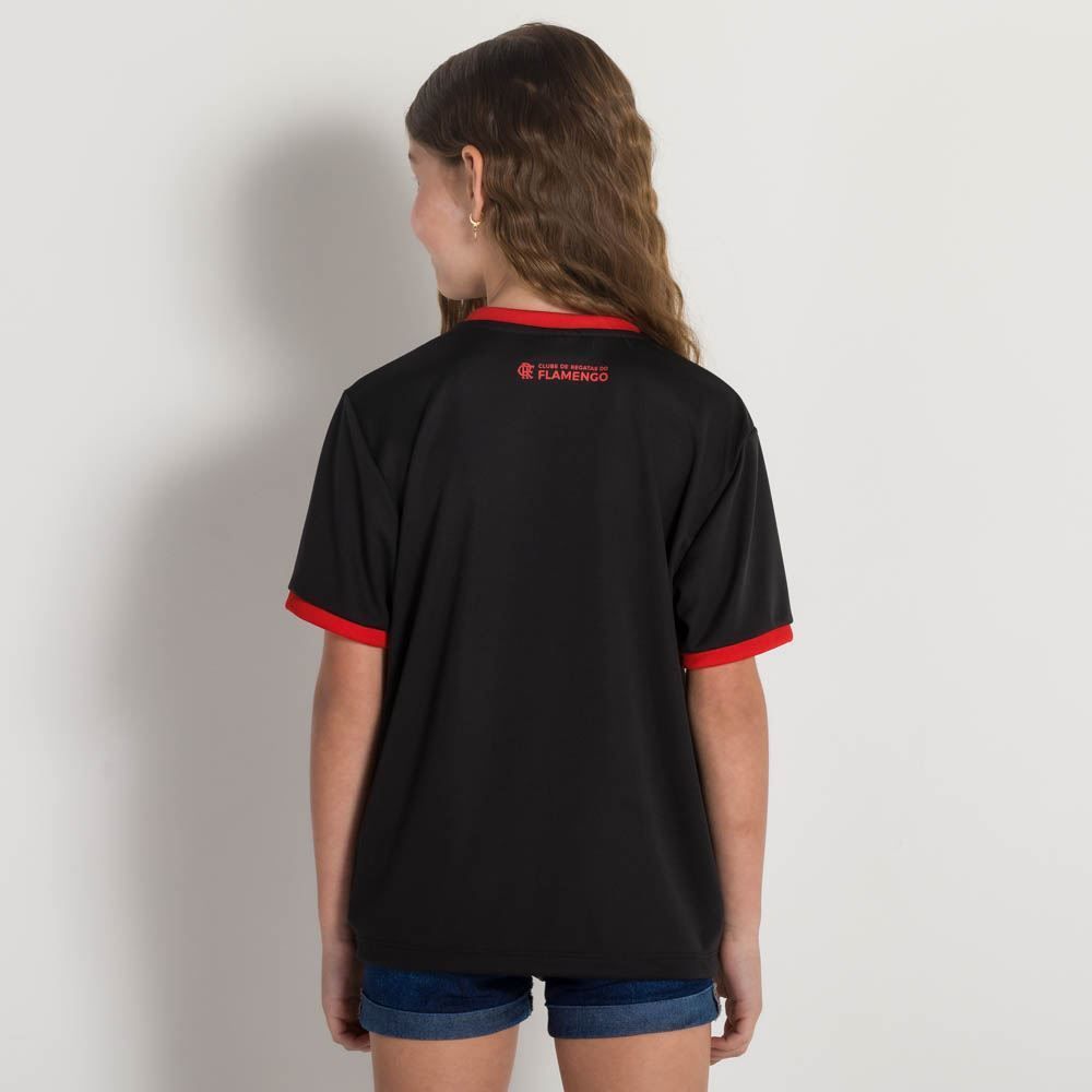 Camiseta Infantil Unissex Building Flamengo