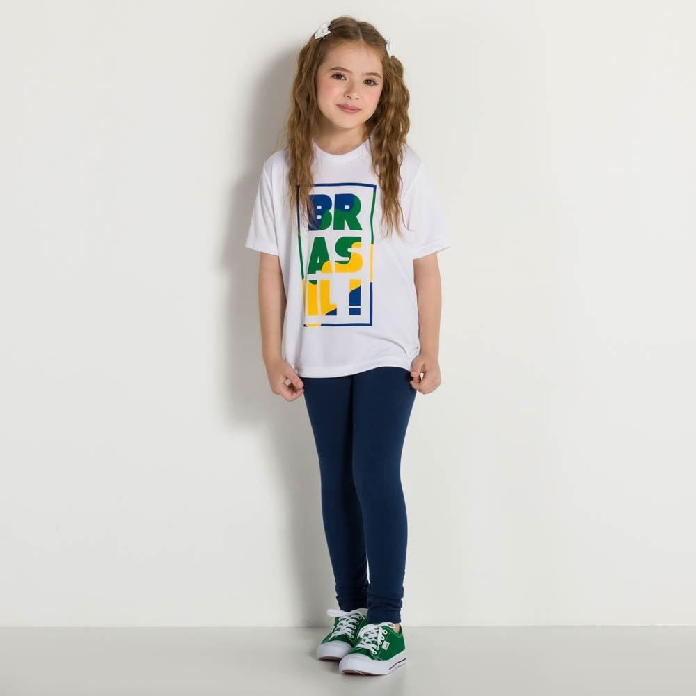 Camiseta Infantil Unissex Harpia Brasil Body Lab