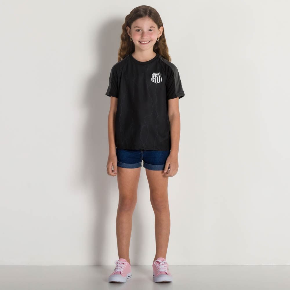 Camiseta Infantil Unissex Vein Santos