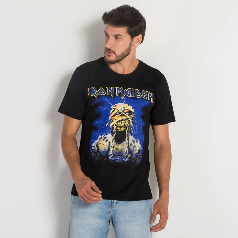 Camiseta Iron Maiden Eddie Mummy BandUP