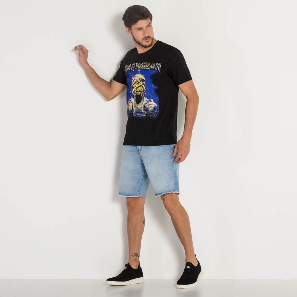 Camiseta Iron Maiden Eddie Mummy BandUP