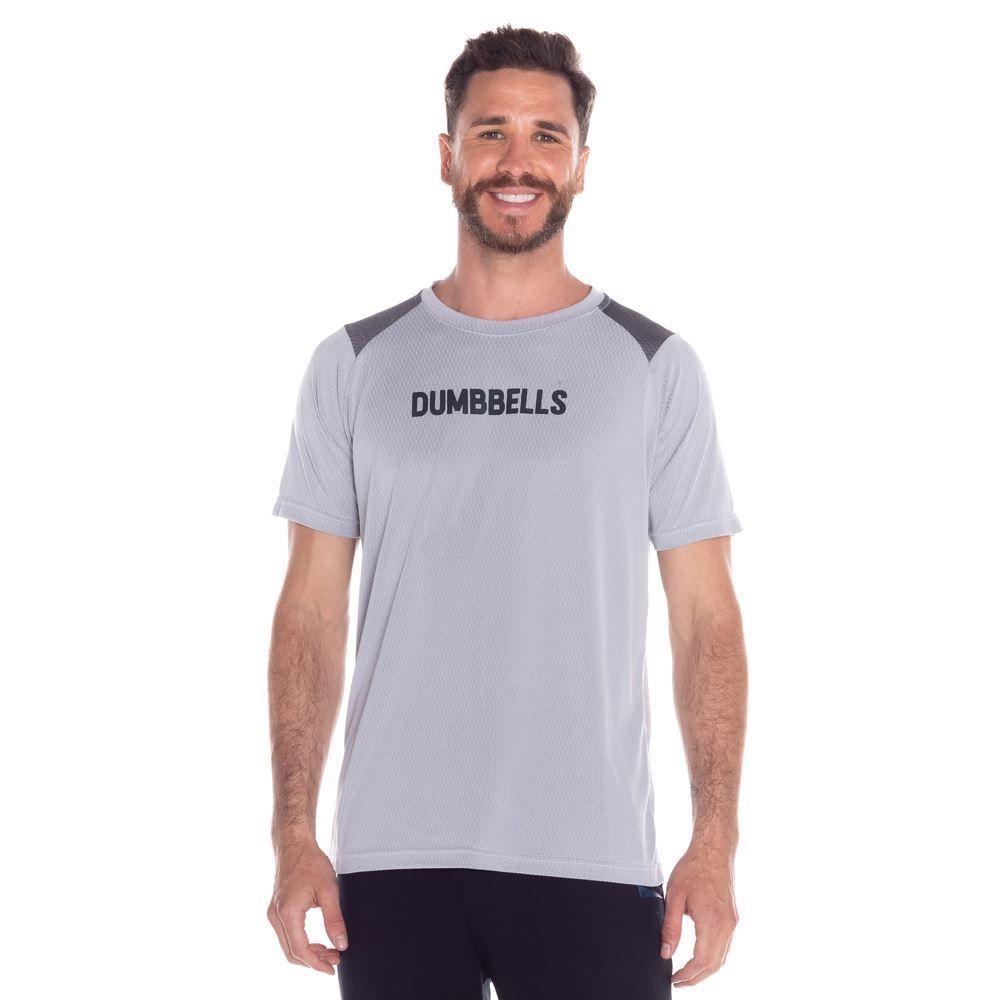 Camiseta Malha Dumbbells Scream