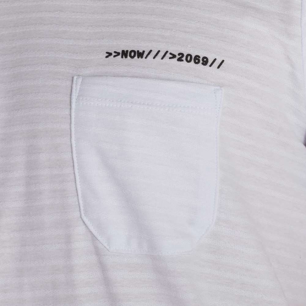 Camiseta Manga Curta com Bolso Marc Alain