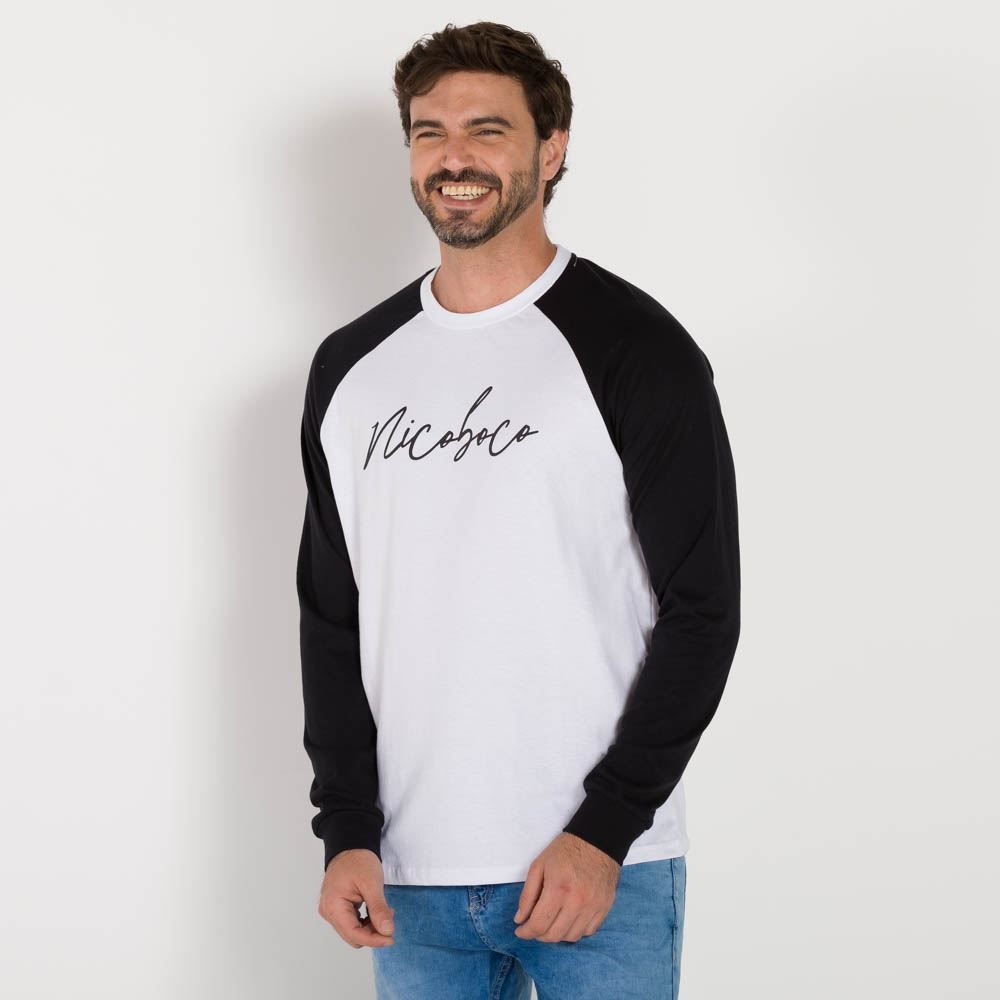Camiseta Manga Longa Nicoboco