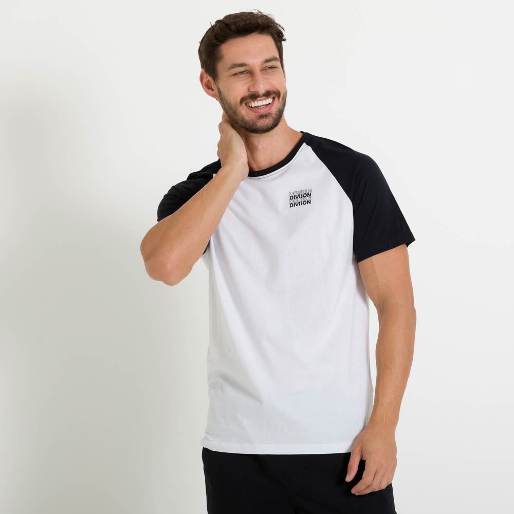 Camiseta Manga Raglan Marc Alain