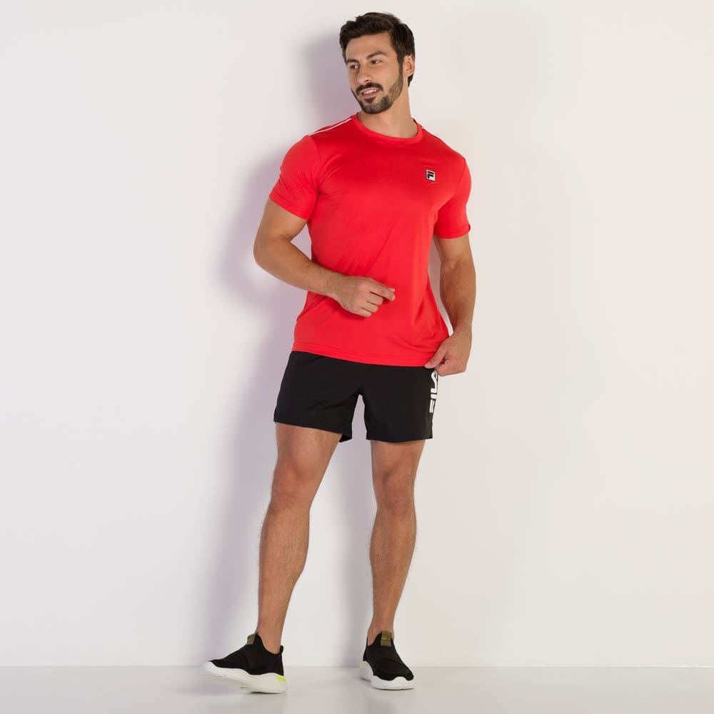 Camiseta Masculina Aztec Fbox Fila