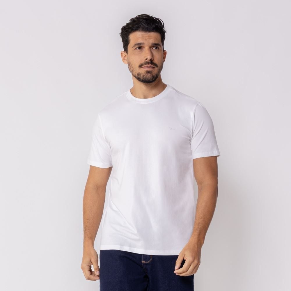 Camiseta Masculina Básica Cotton Marc Alain