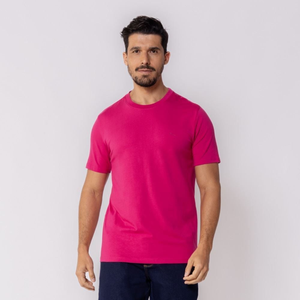 Camiseta Masculina Básica Cotton Marc Alain