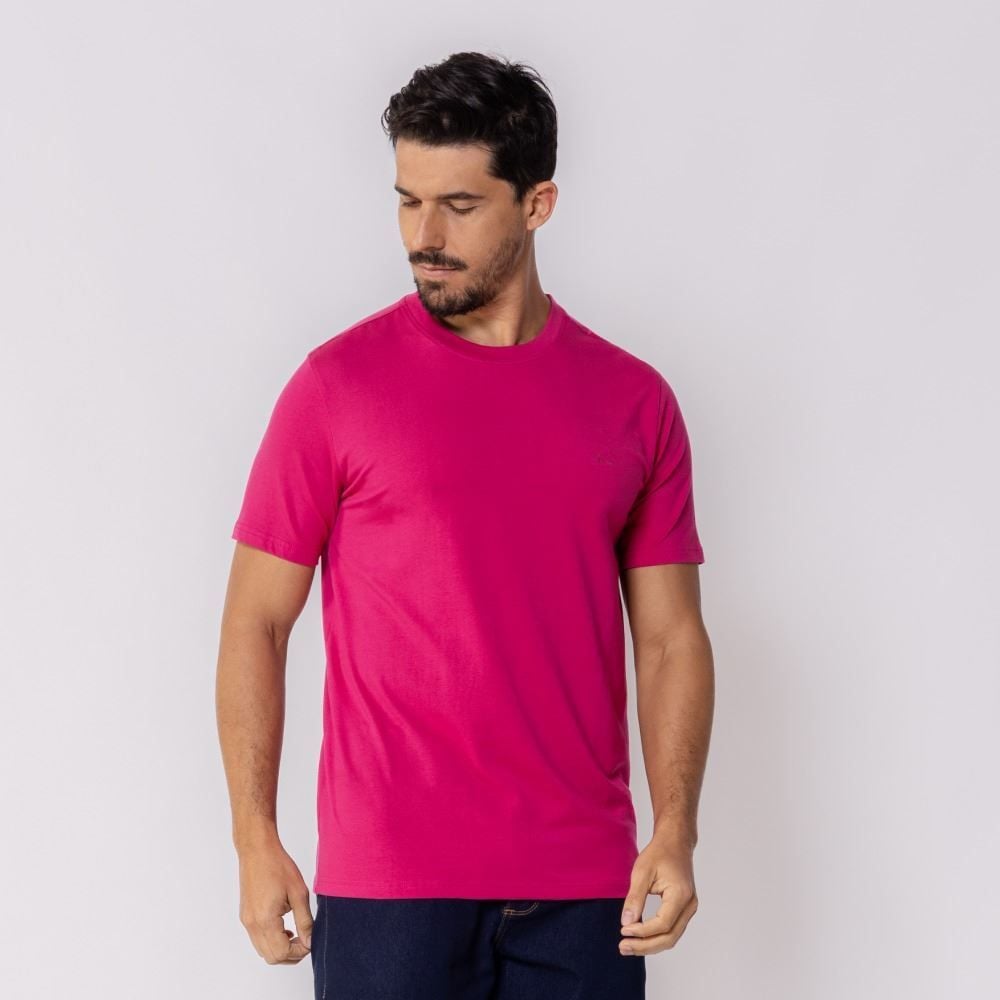 Camiseta Masculina Básica Cotton Marc Alain