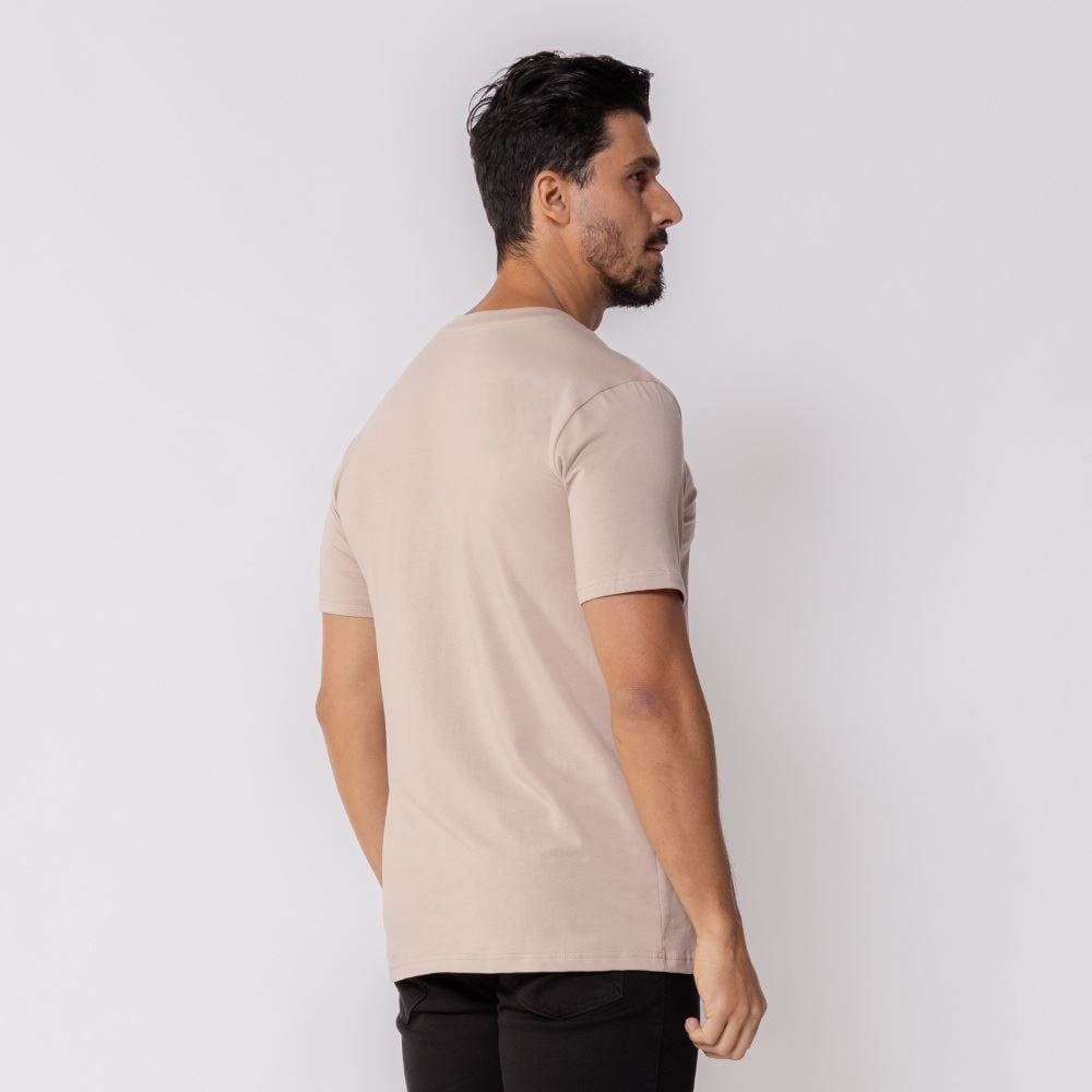 Camiseta Masculina Básica Cotton Marc Alain