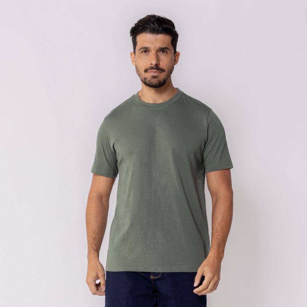 Camiseta Masculina Básica Lisa Thing