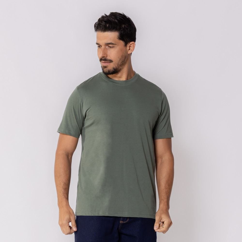 Camiseta Masculina Básica Lisa Thing