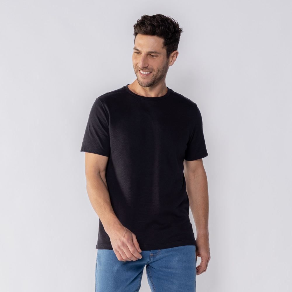 Camiseta Masculina Básica Malha Honey Thing