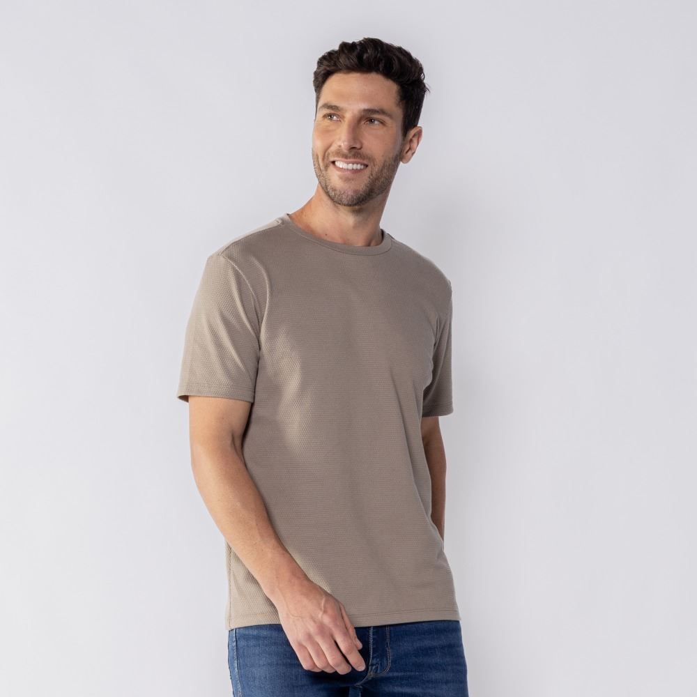 Camiseta Masculina Básica Malha Honey Thing
