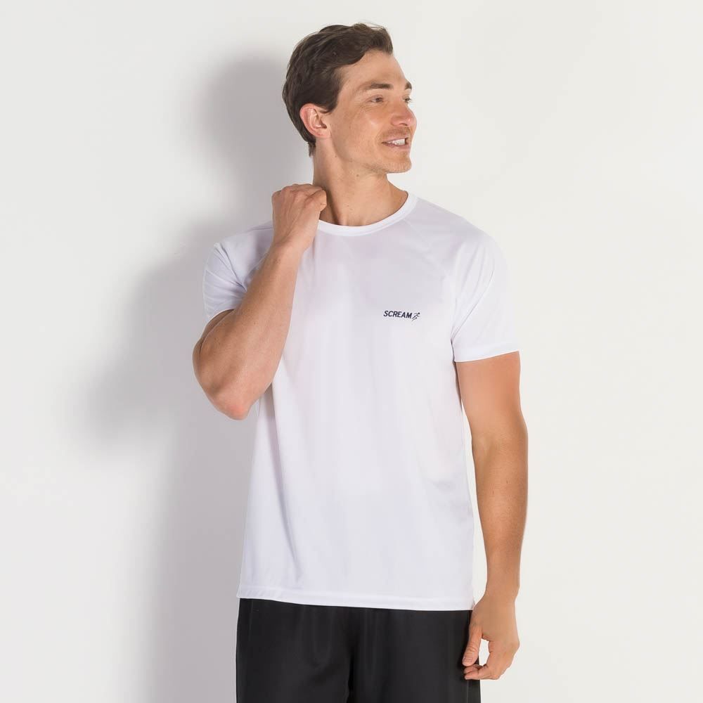 Camiseta Masculina Básica Scream
