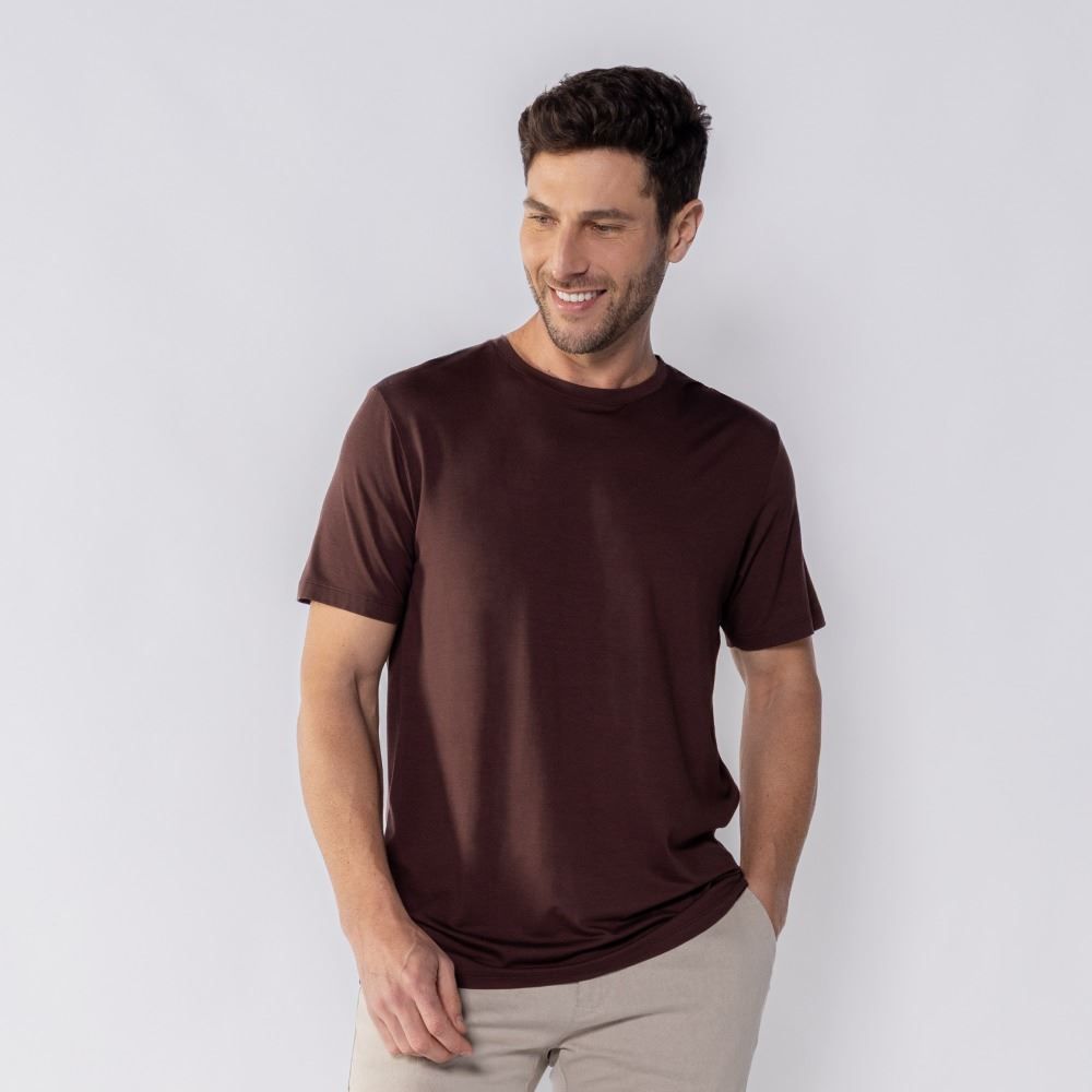 Camiseta Masculina Básica Viscoflex Marc Alain