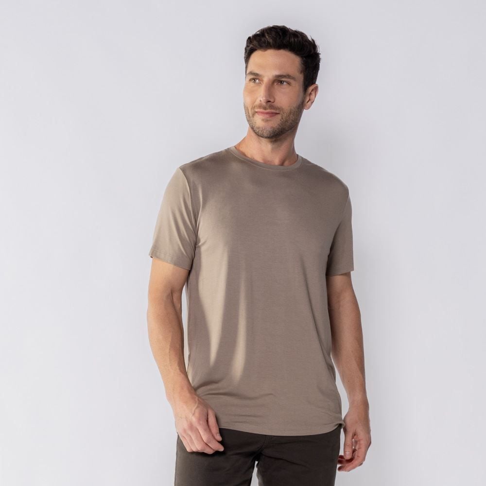 Camiseta Masculina Básica Viscoflex Marc Alain
