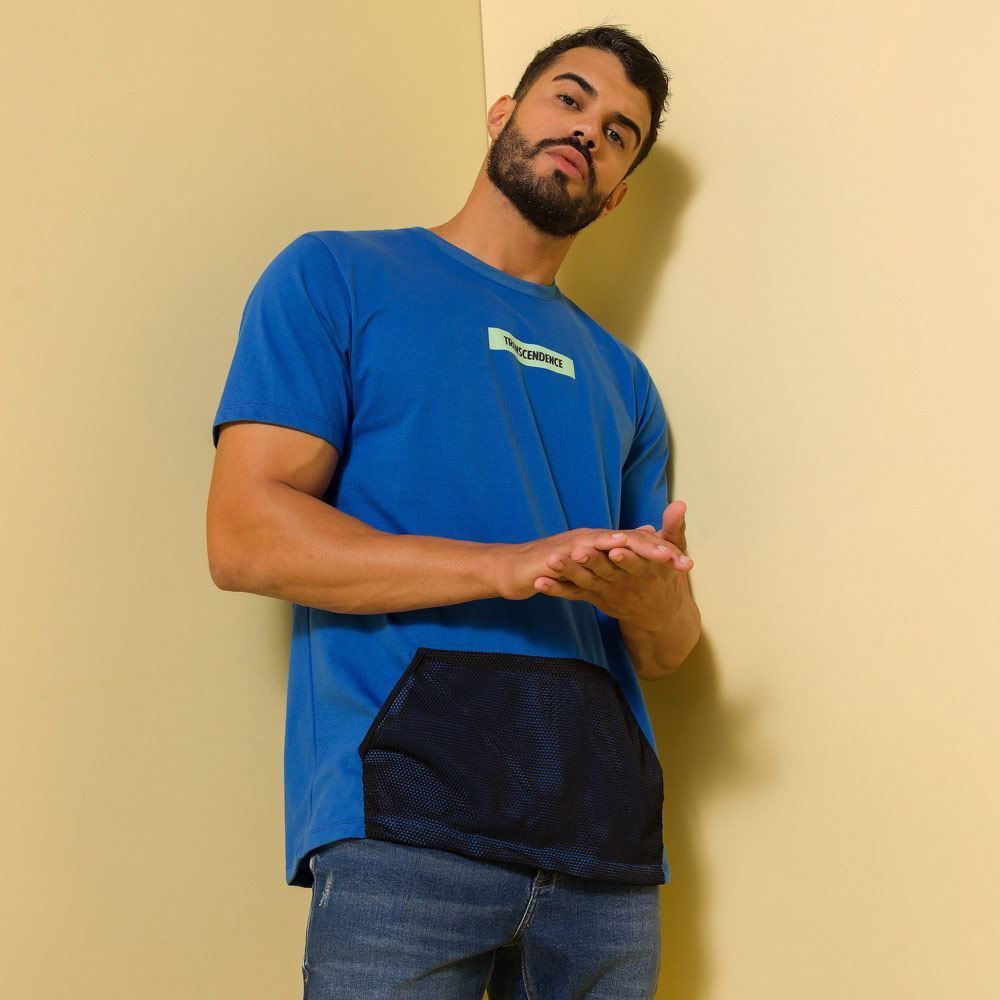 Camiseta Masculina Bolso Canguru Thing