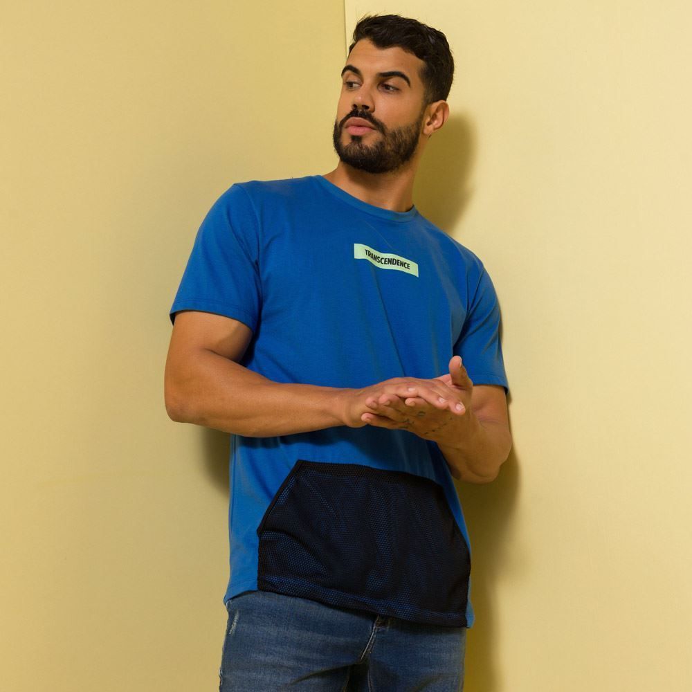 Camiseta Masculina Bolso Canguru Thing