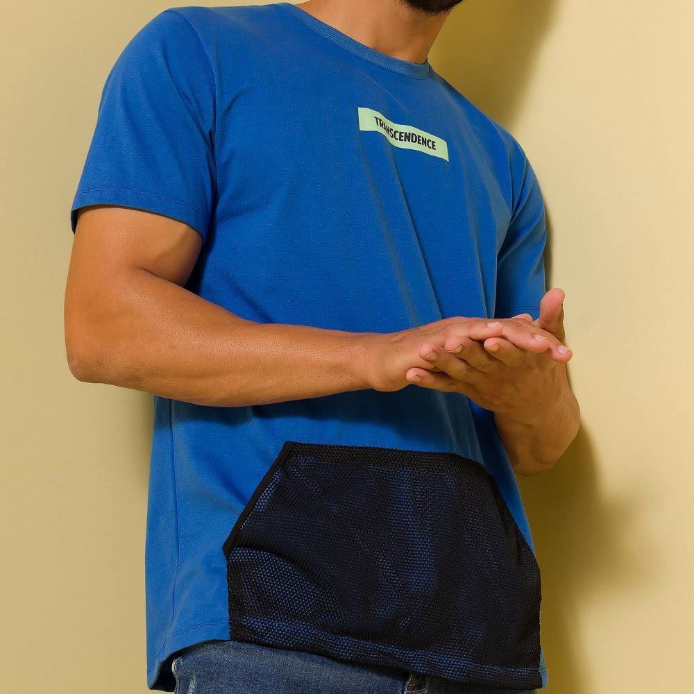 Camiseta Masculina Bolso Canguru Thing