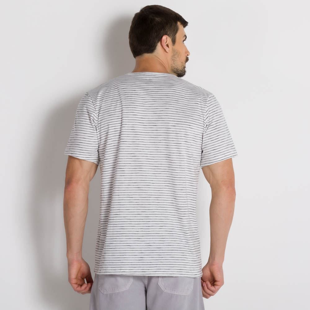 Camiseta Masculina Com Peitilho Marc Alain