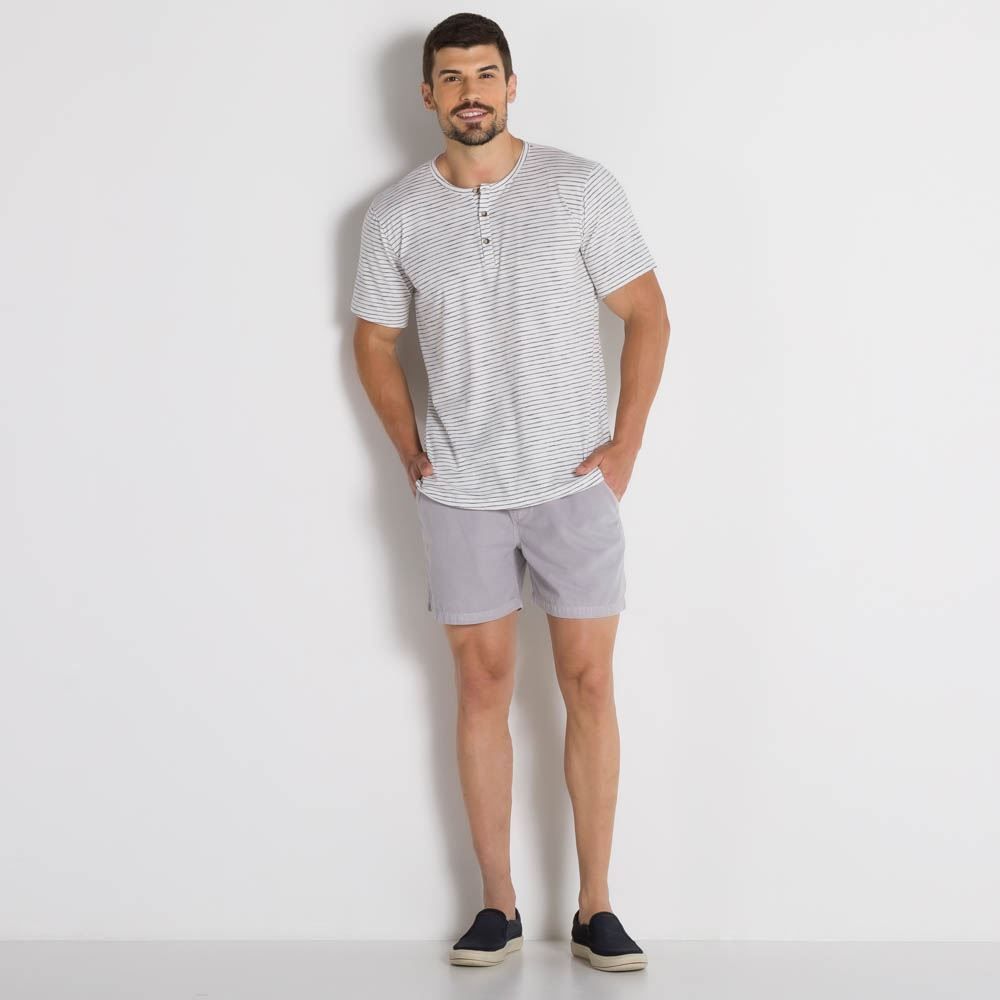 Camiseta Masculina Com Peitilho Marc Alain