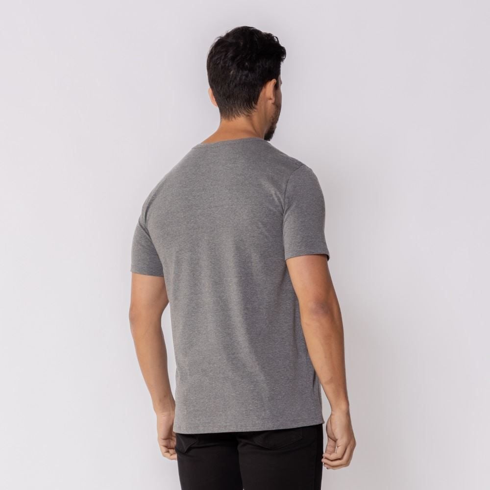 Camiseta Masculina Cotton Com Estampa Marc Alain 
