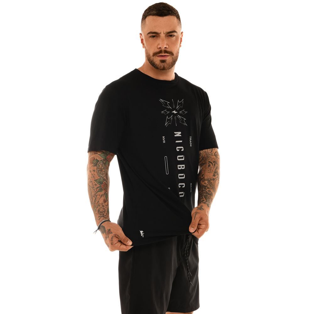 Camiseta Masculina de Malha Felipe Titto Nicoboco