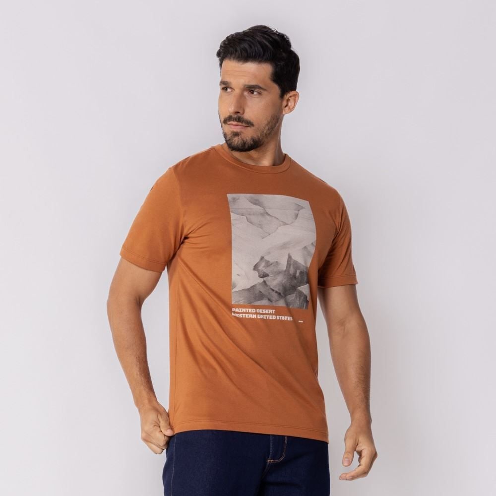 Camiseta Masculina Desert Marc Alain
