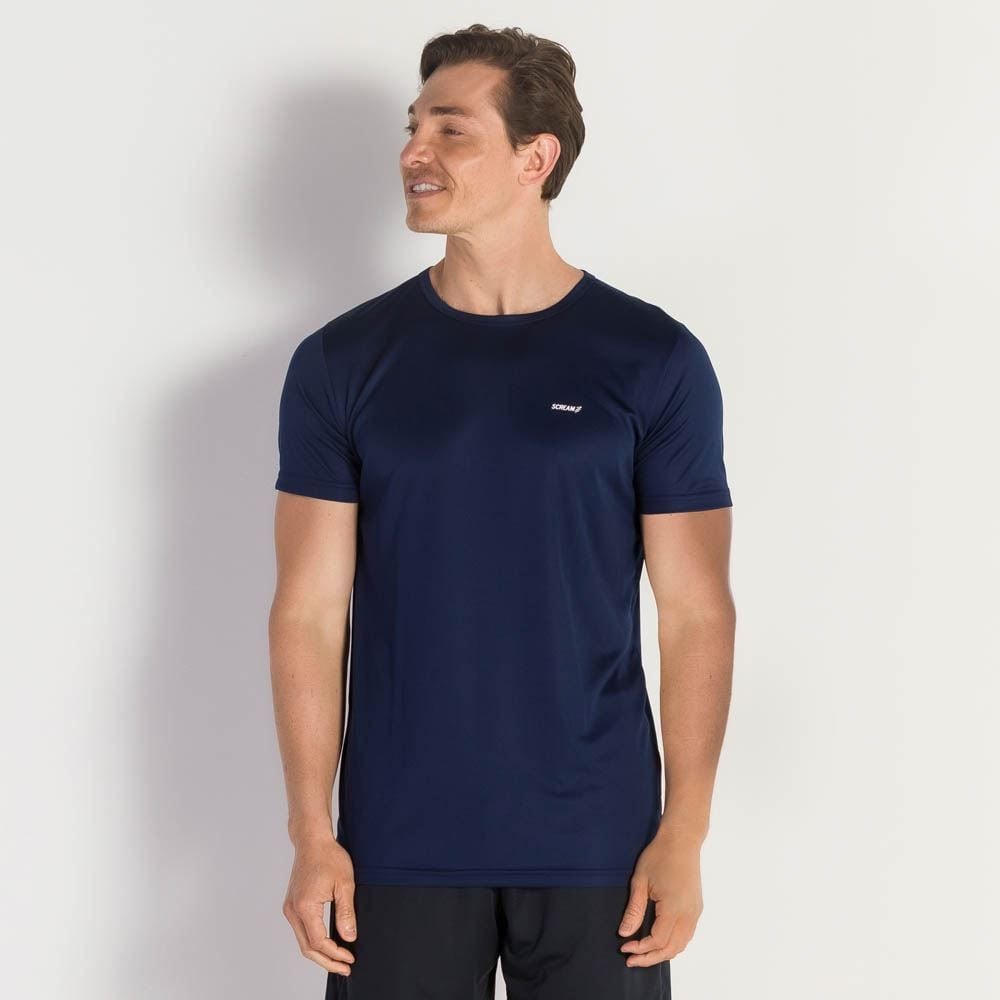 Camiseta Masculina Dry Básica Scream