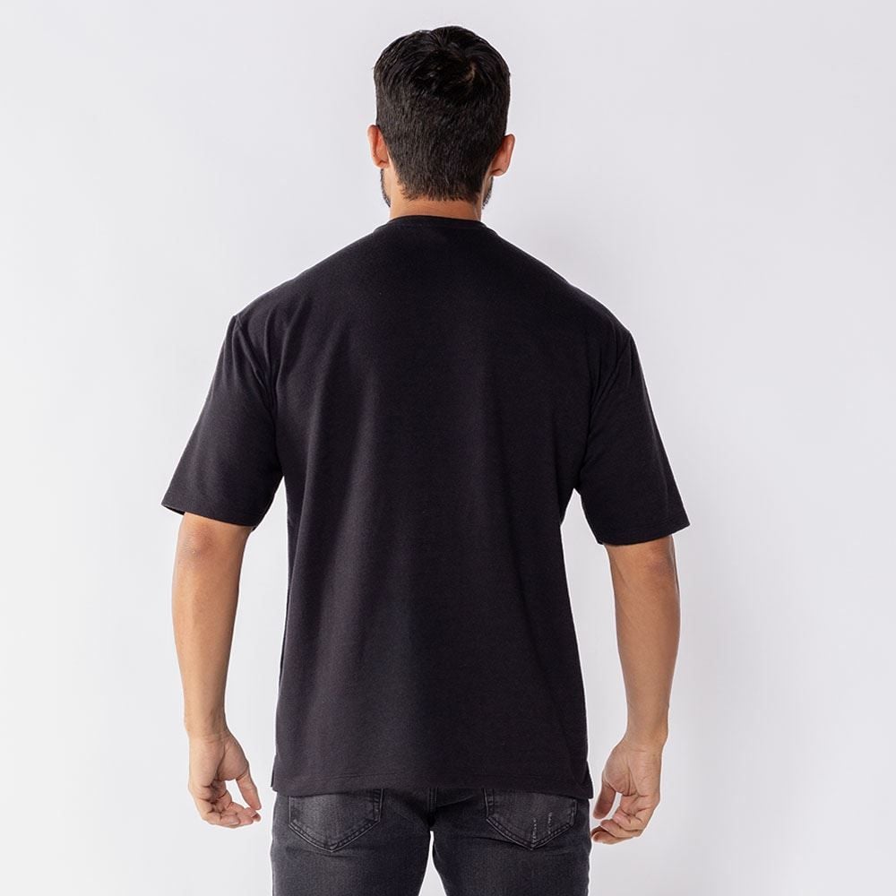 Camiseta Masculina Em Malha Crochê Thing