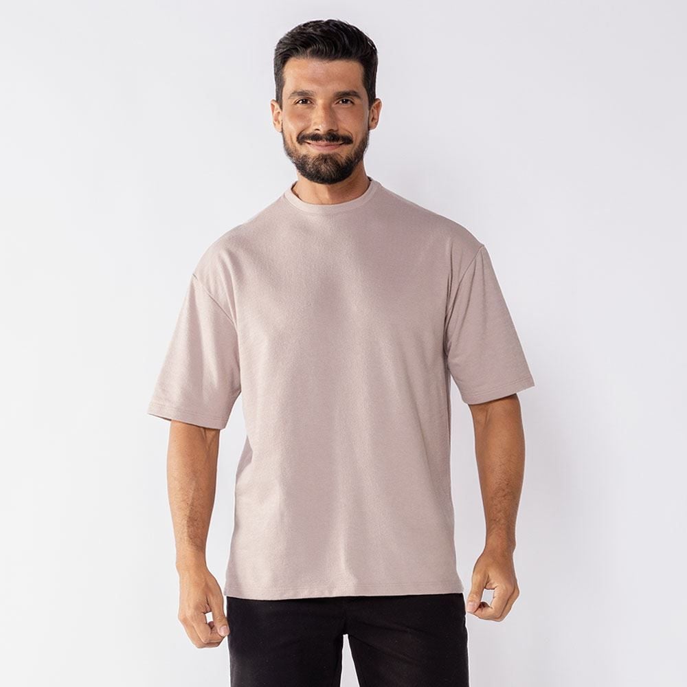 Camiseta Masculina Em Malha Crochê Thing