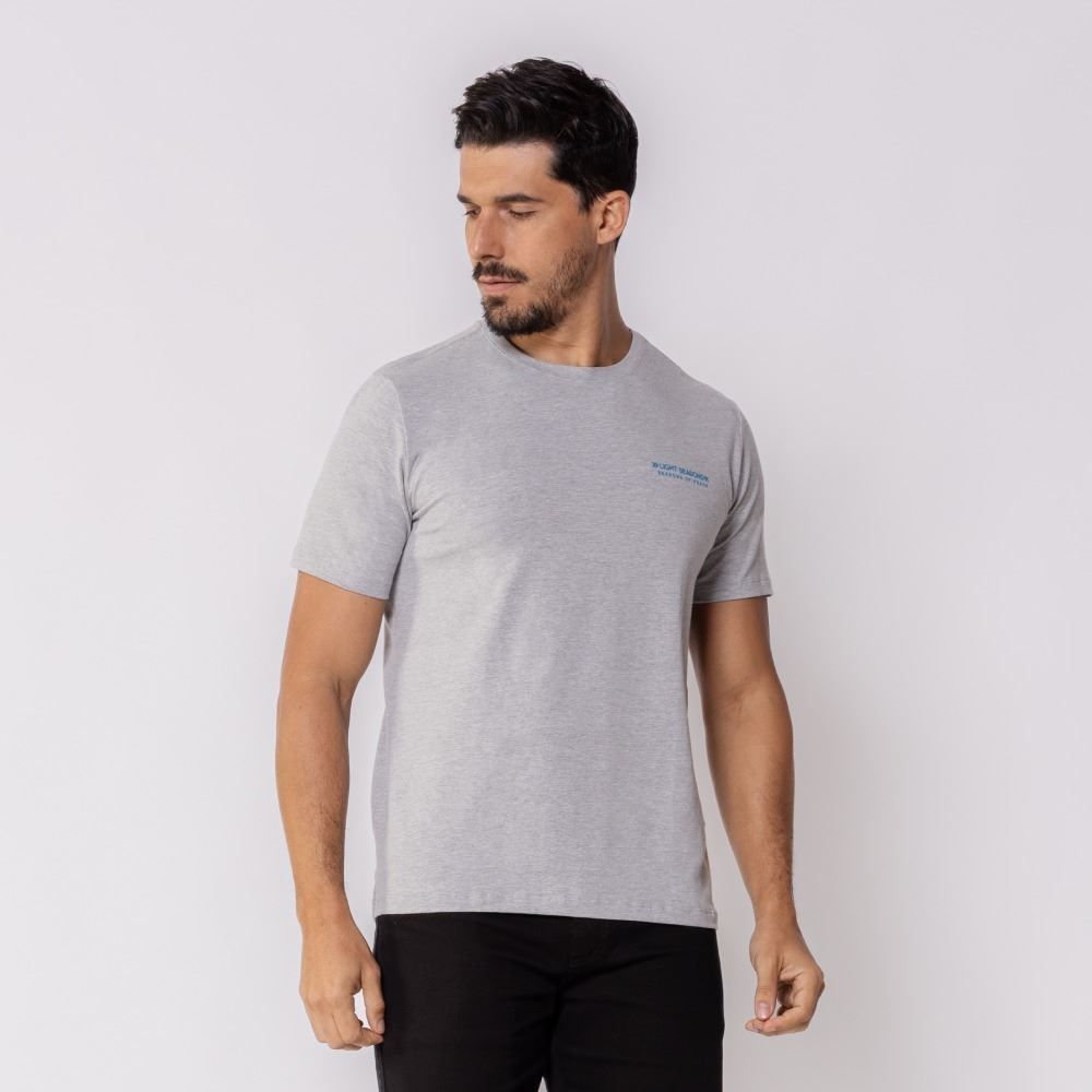 Camiseta Masculina Estampada De Cotton Marc Alain 