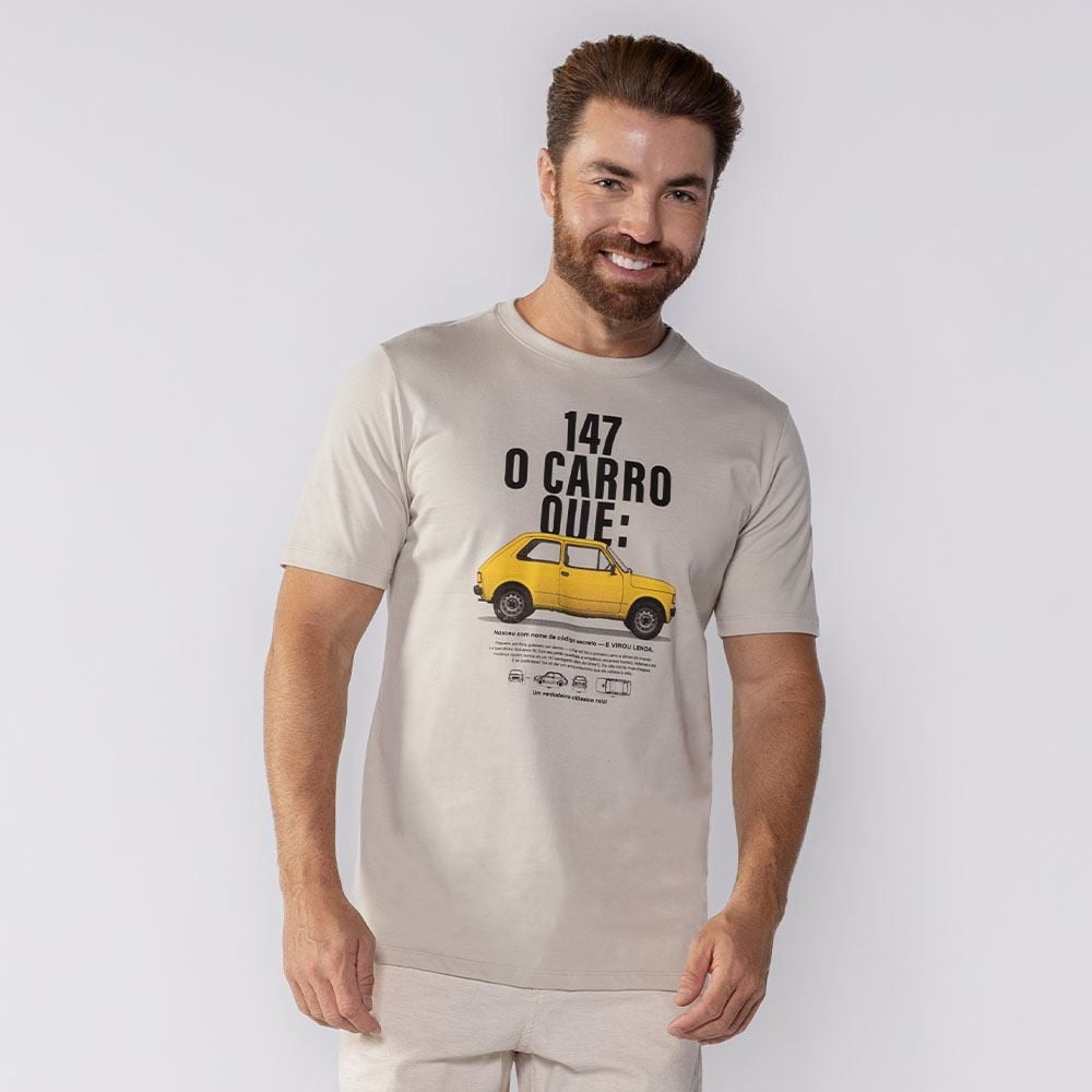 Camiseta Masculina Fiat 147 Marc Alain