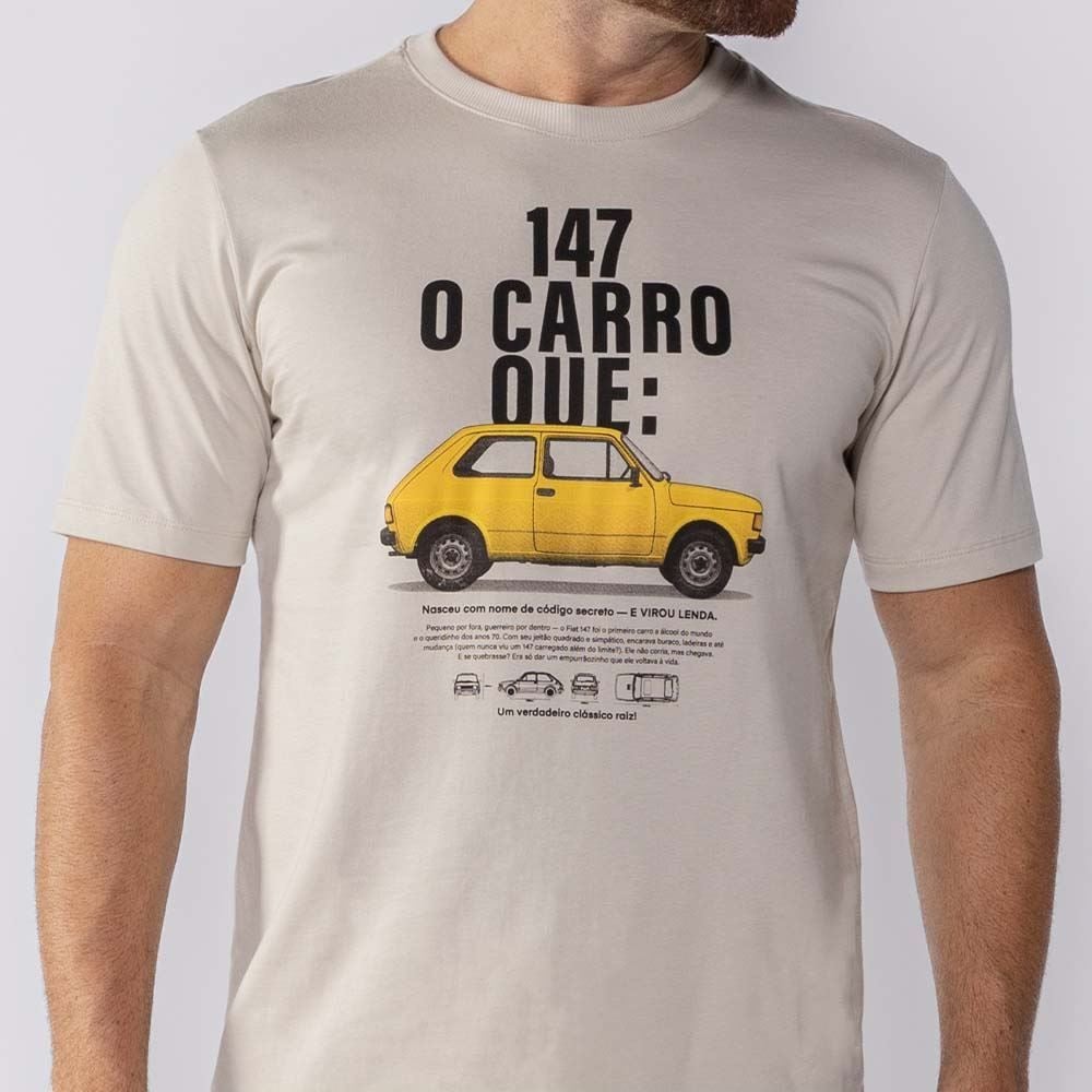 Camiseta Masculina Fiat 147 Marc Alain
