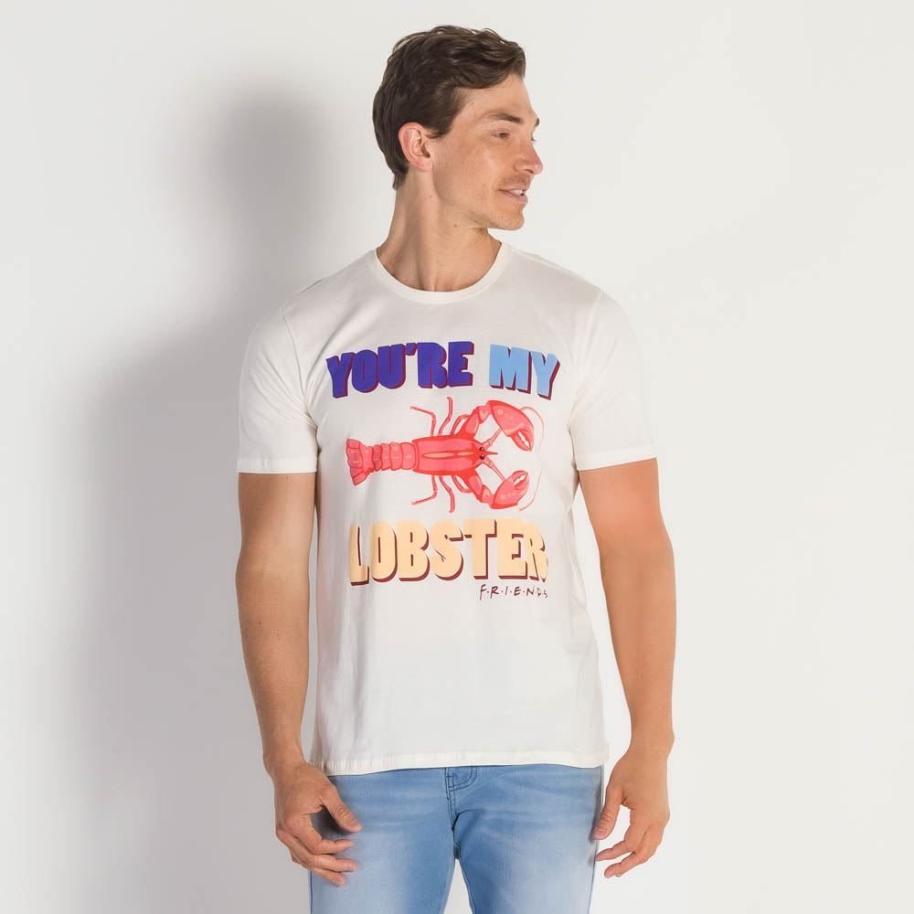 Camiseta Masculina Friends Lobster BandUP