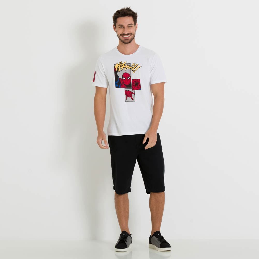 Camiseta Masculina Homem Aranha Marvel