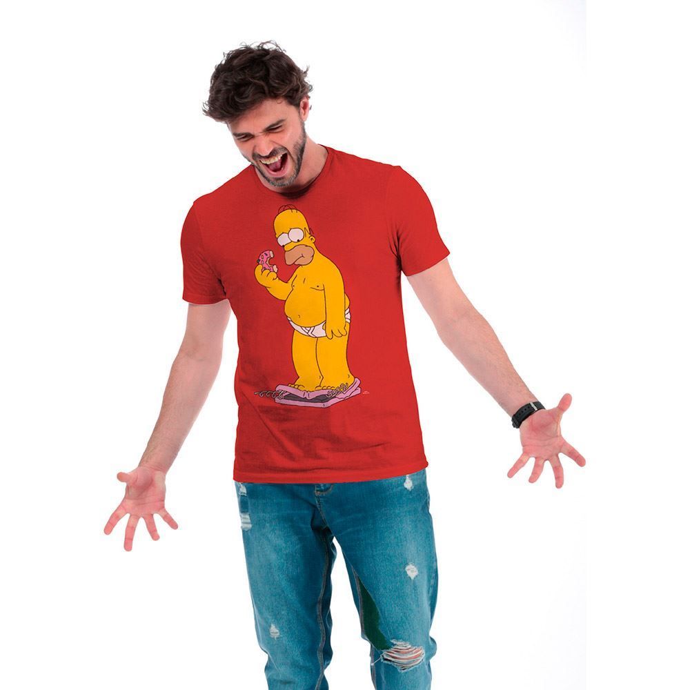 Camiseta Masculina Homer Simpsons Disney
