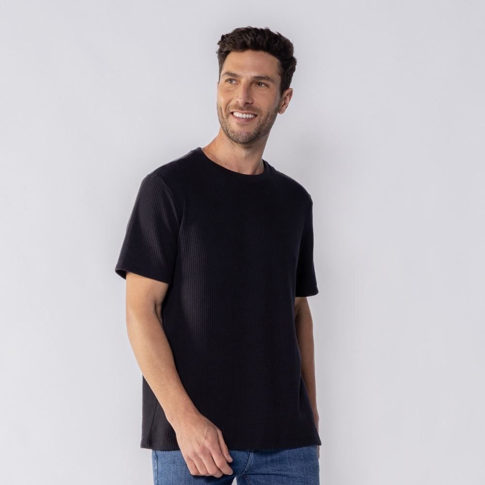 Camiseta Masculina Manga Curta Malha Vegas Thing