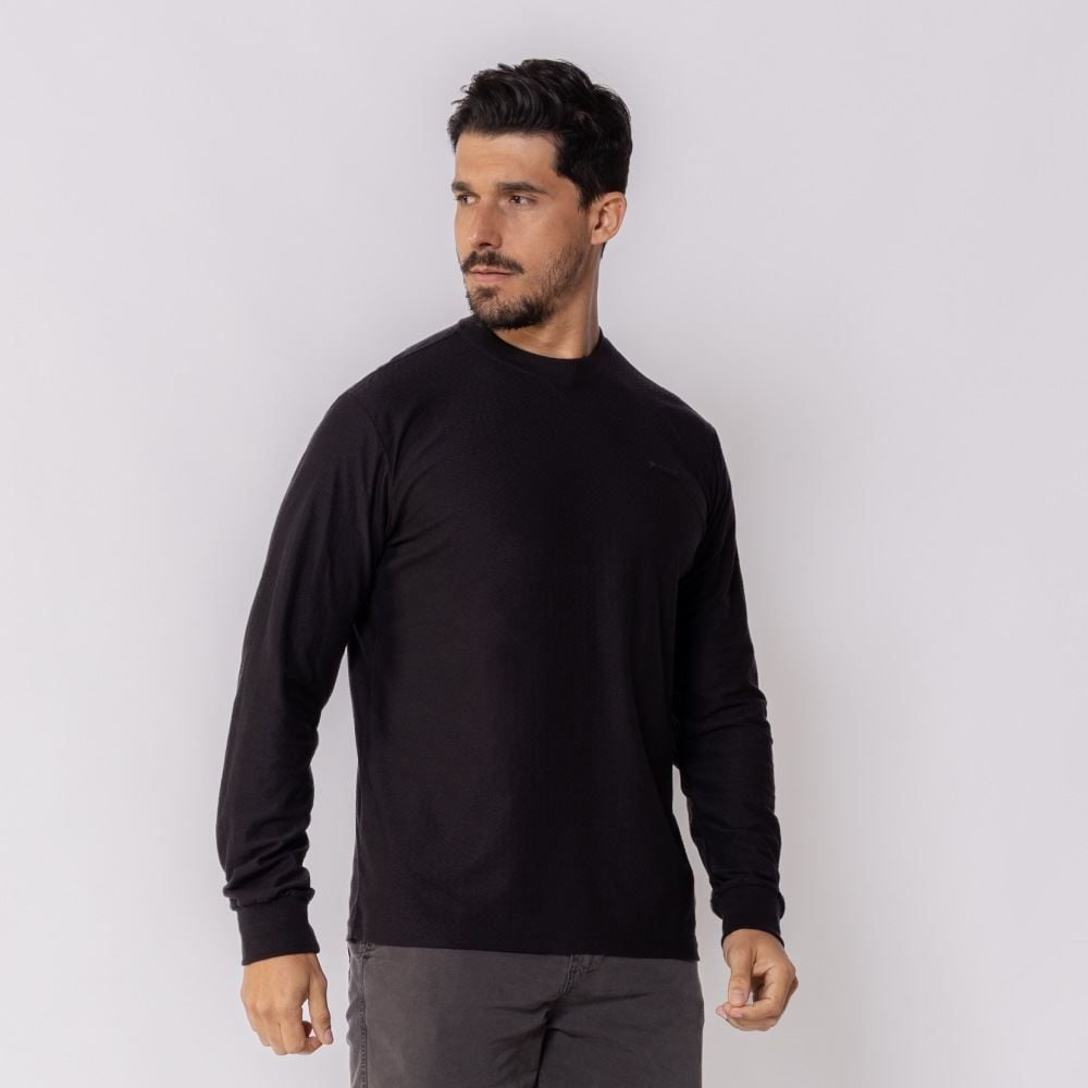 Camiseta Masculina Manga Longa Gangster